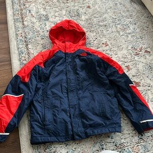 The north face jacket size 14-16 boys